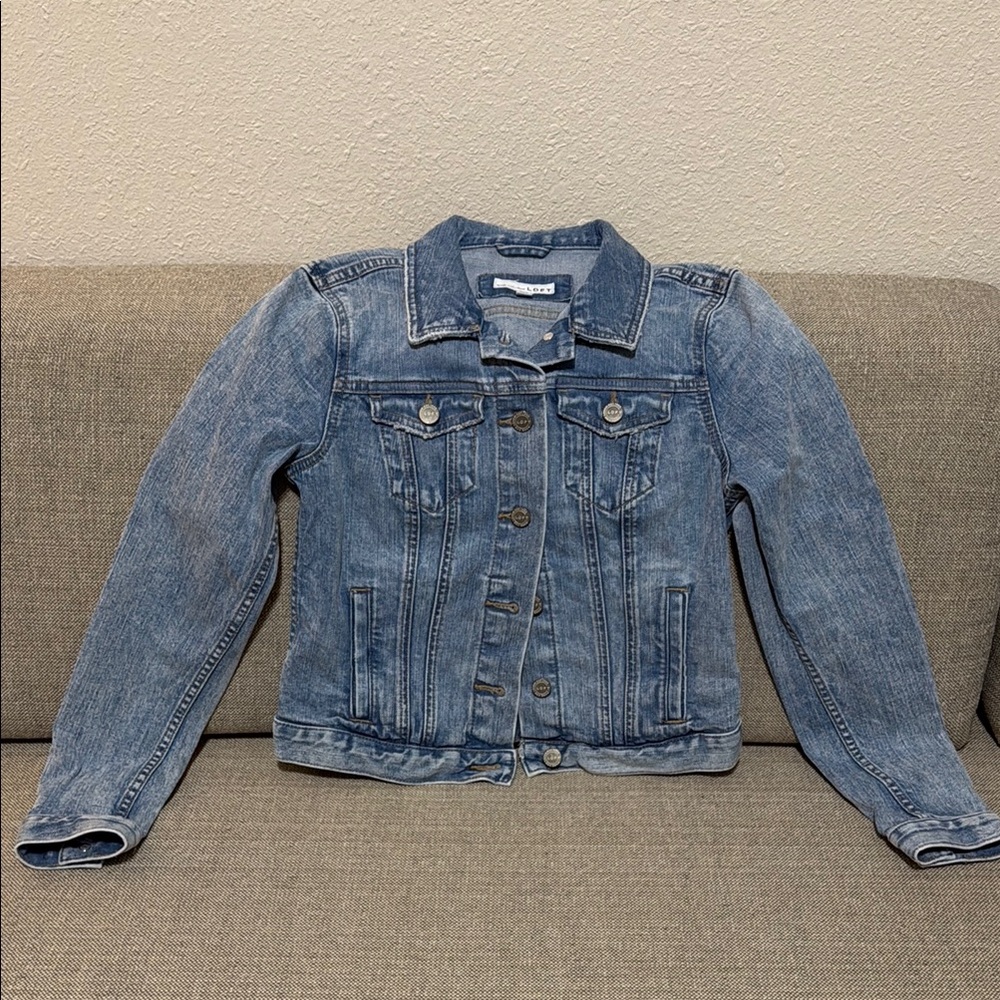 Loft Denim Jean Jacket XS